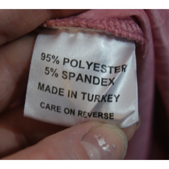 Isle Apparel Sz SM Salmon Pink Lace Drop Waist Ruffle Dress Summer Fun - Picture 8 of 8